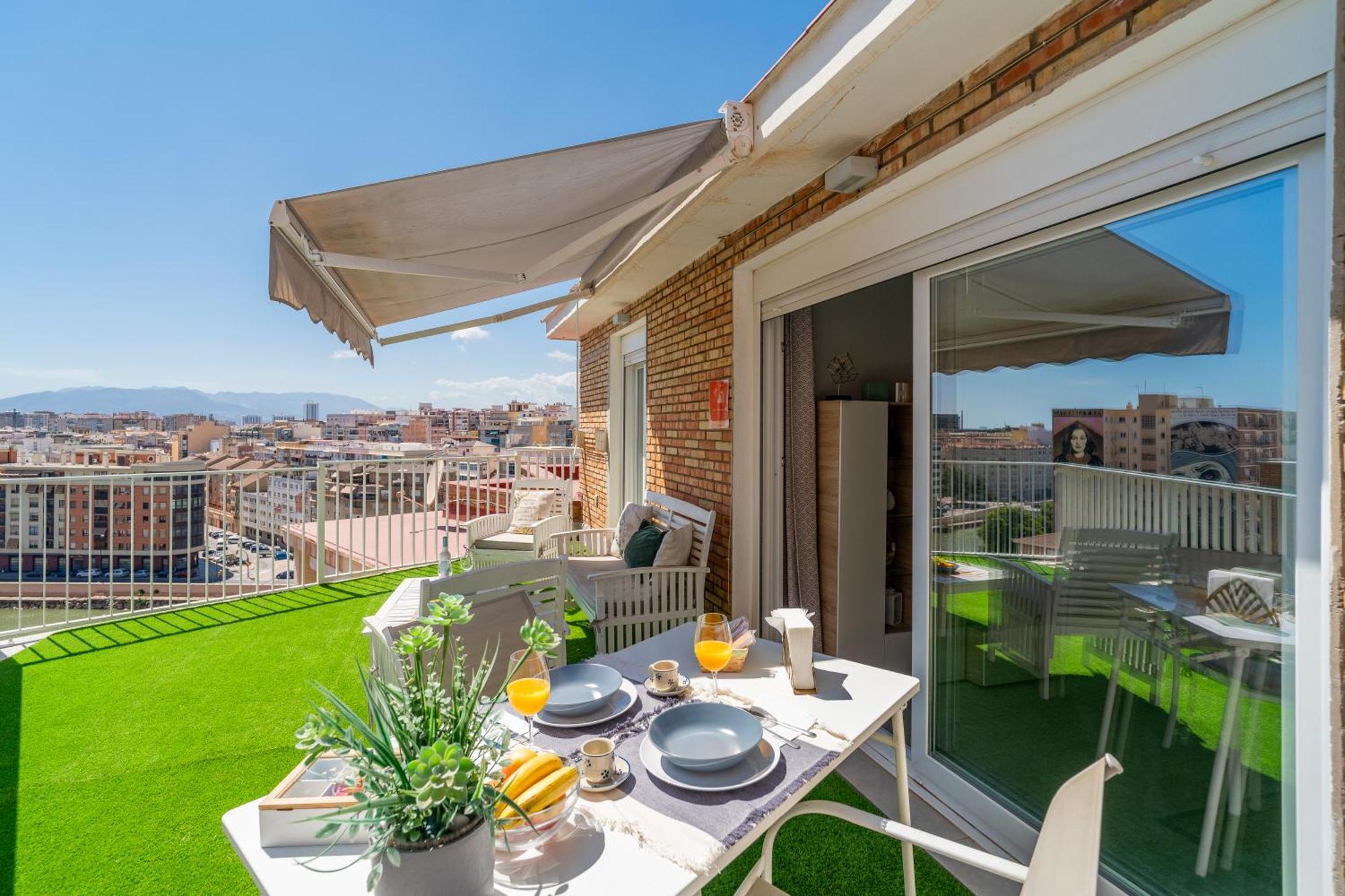 Sea Views Penthouse City Center Málaga Extérieur photo